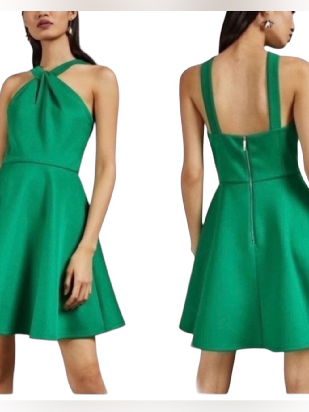 Ted Baker, Freeda  Twisted Halter Dress - Picture 10 of 10